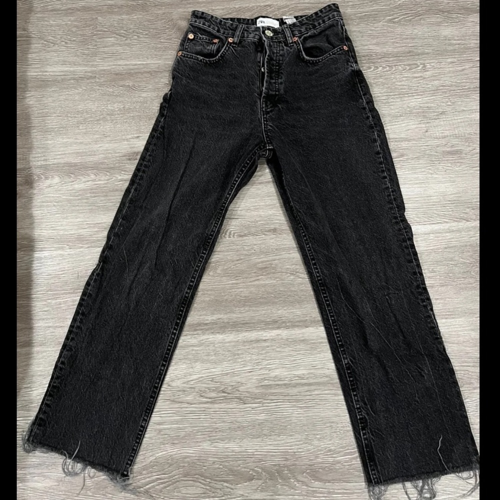 Zara Black Jeans Size 4